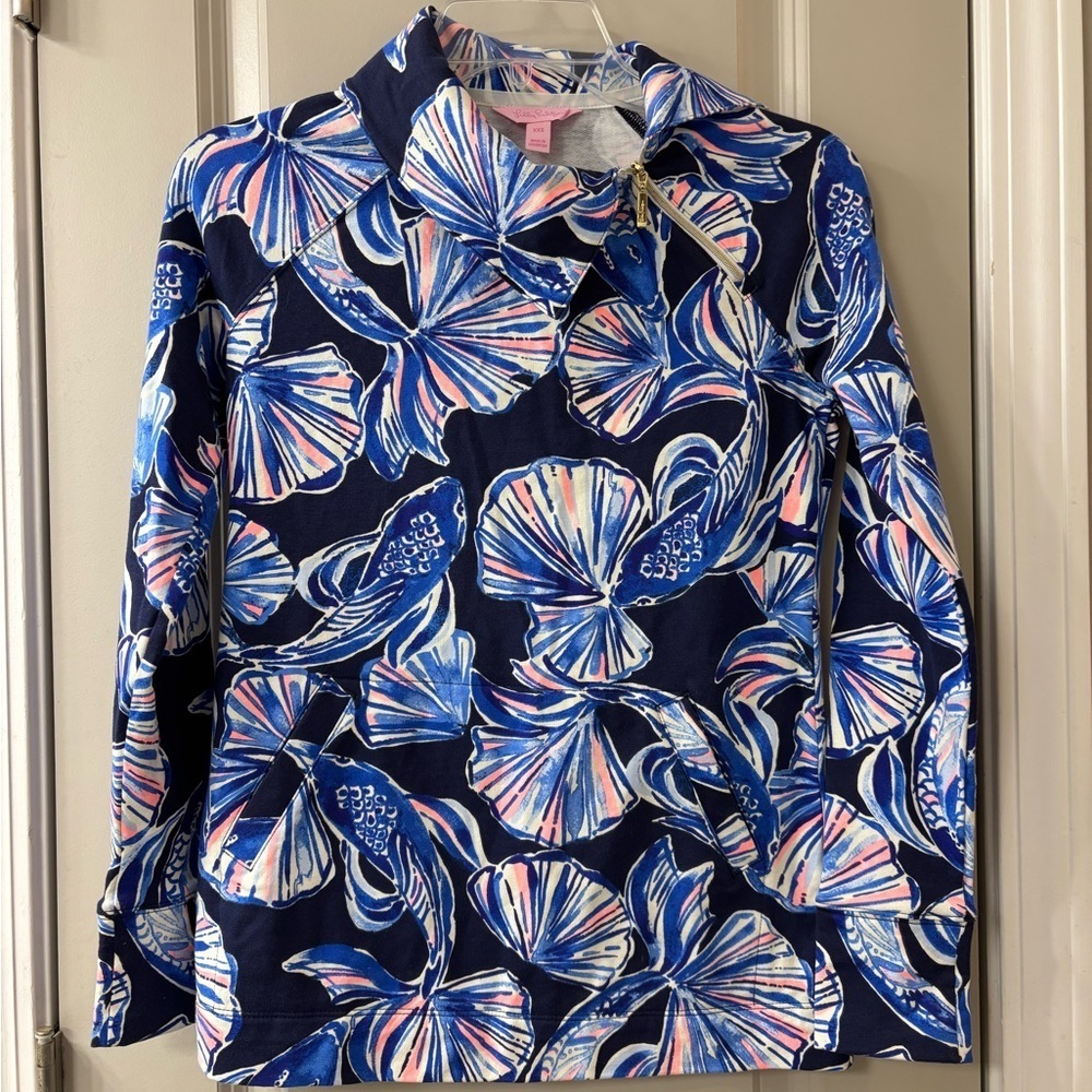 Lilly Pulitzer Women's UPF 50+ Popover In Reel Life - Picture 3 of 5
